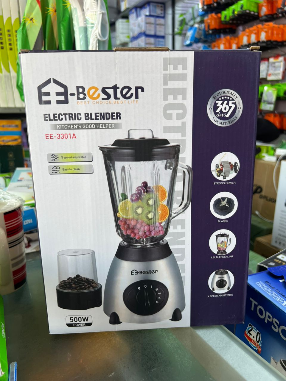 Stainless steel blender
